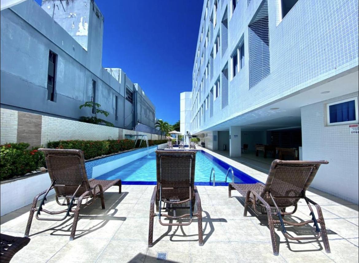 מלון João Pessoa Flat Beira Mar Tambau מראה חיצוני תמונה